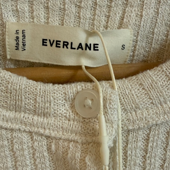 NWT Everlane Cozy Rib Henley S - Picture 3 of 6